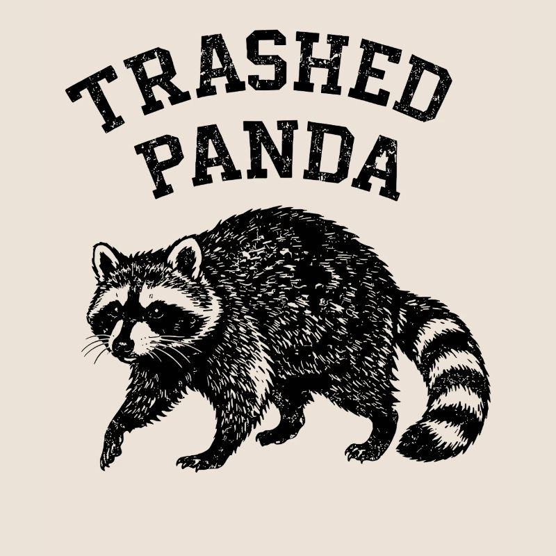 Trashed Panda