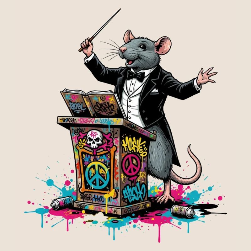 Dirigent | Graffiti-Ratten-DJ Gala