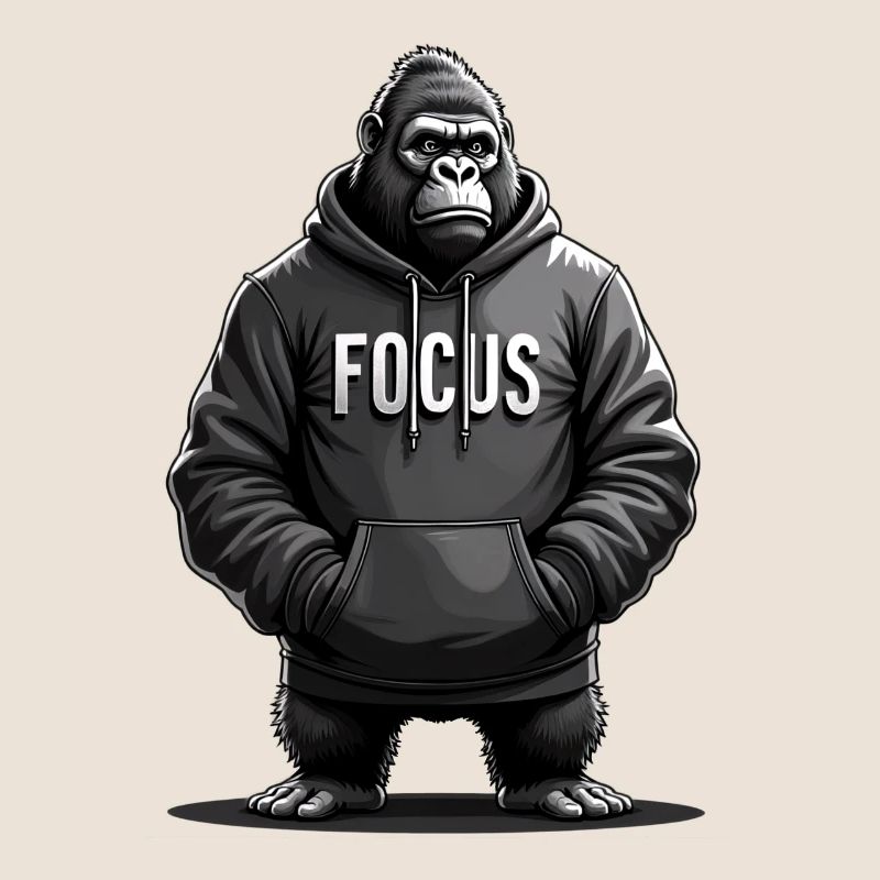 Gorilla Focus Strength Motivation Training