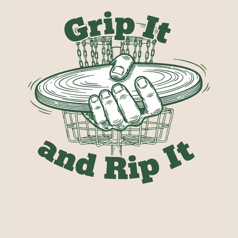 Grip It And Rip It Disc Golf Flying Disc