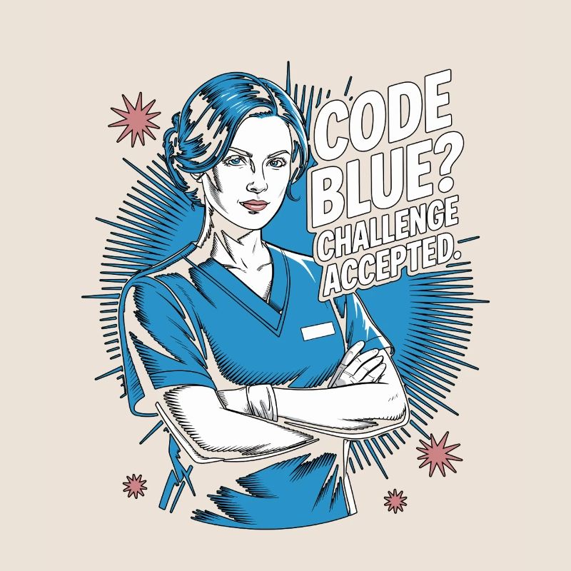 ICU Nurse Code Blue Challenge Accepted Acute Care