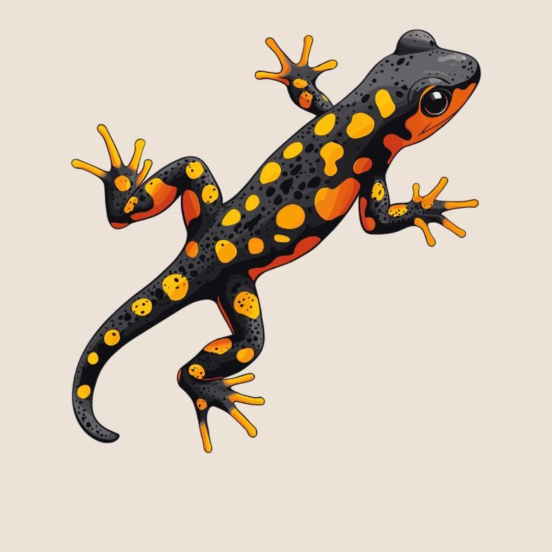 Feuersalamander Salamander