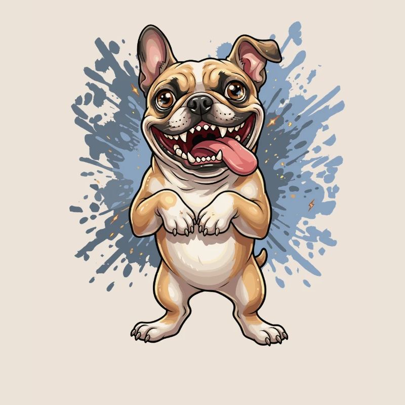 Pug Pose Splash