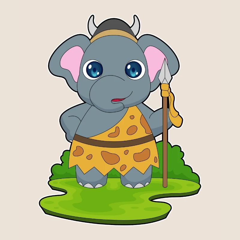 Lance du Guerrier Éléphant