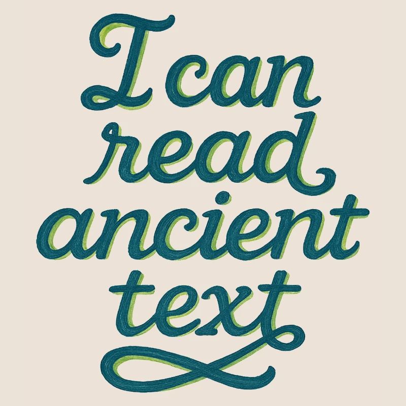 Antikes Script Tee