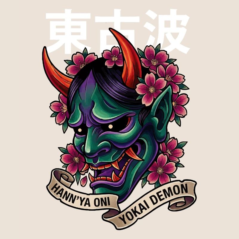 Hannya-Yōkai Dämon Oni