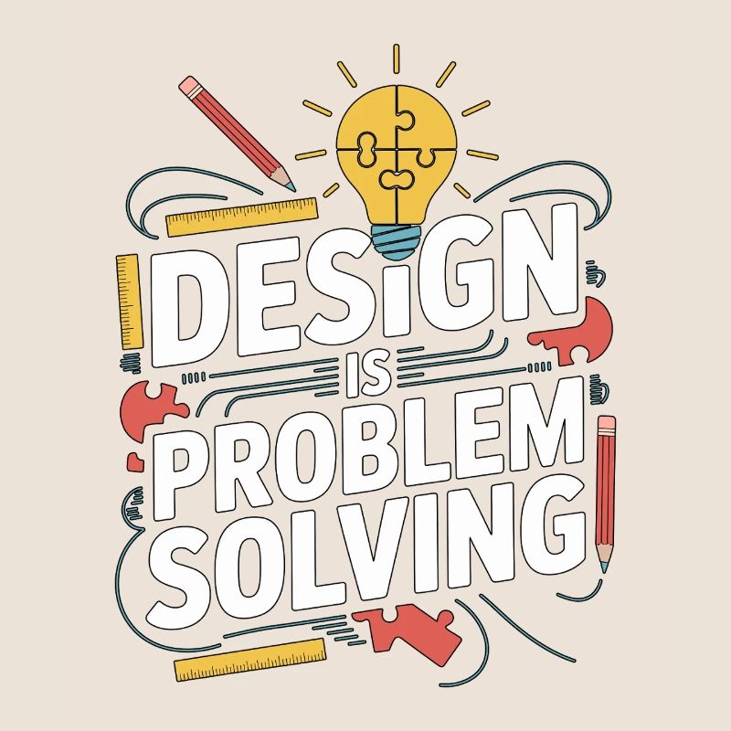 Designer Educator Design Is Problem Graphic Design
