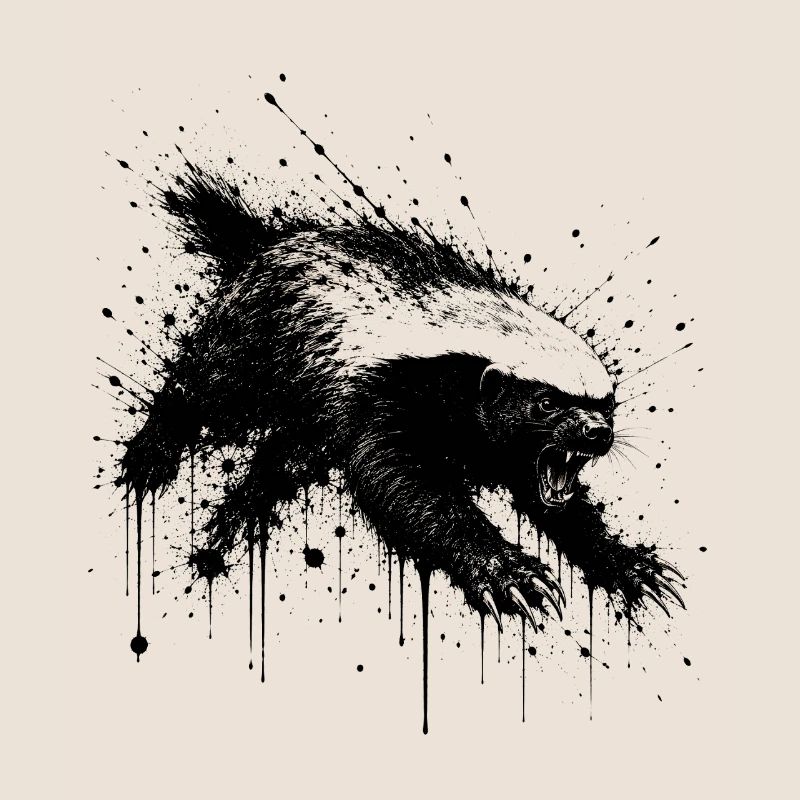 Honey Badger Splatter