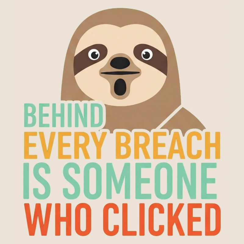 Behind Every Breach Sloth IT Security
