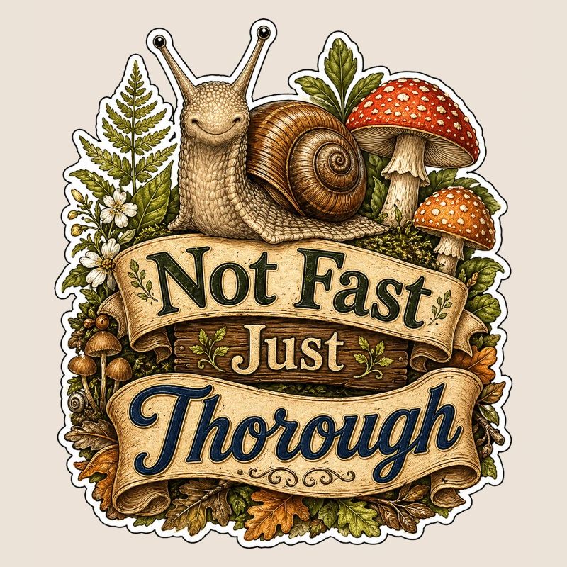 Not Fast Just Thorough