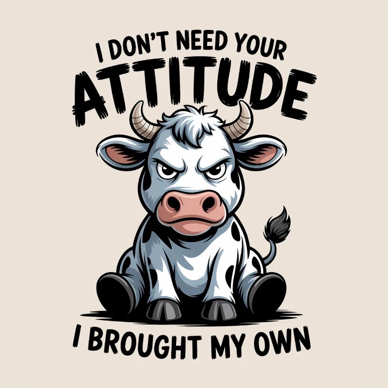 Attitude de vache : expression