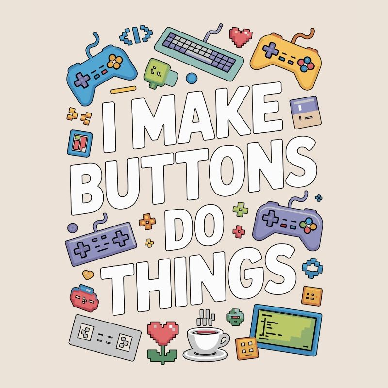 Game Developer I Make Buttons Software Developer