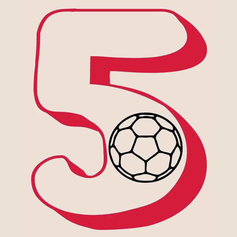 Number 5 handball player