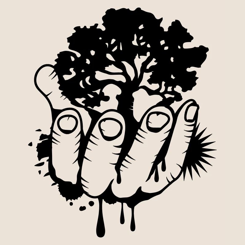 Ein Baum in einer Hand