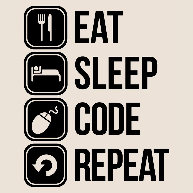 eat sleep code