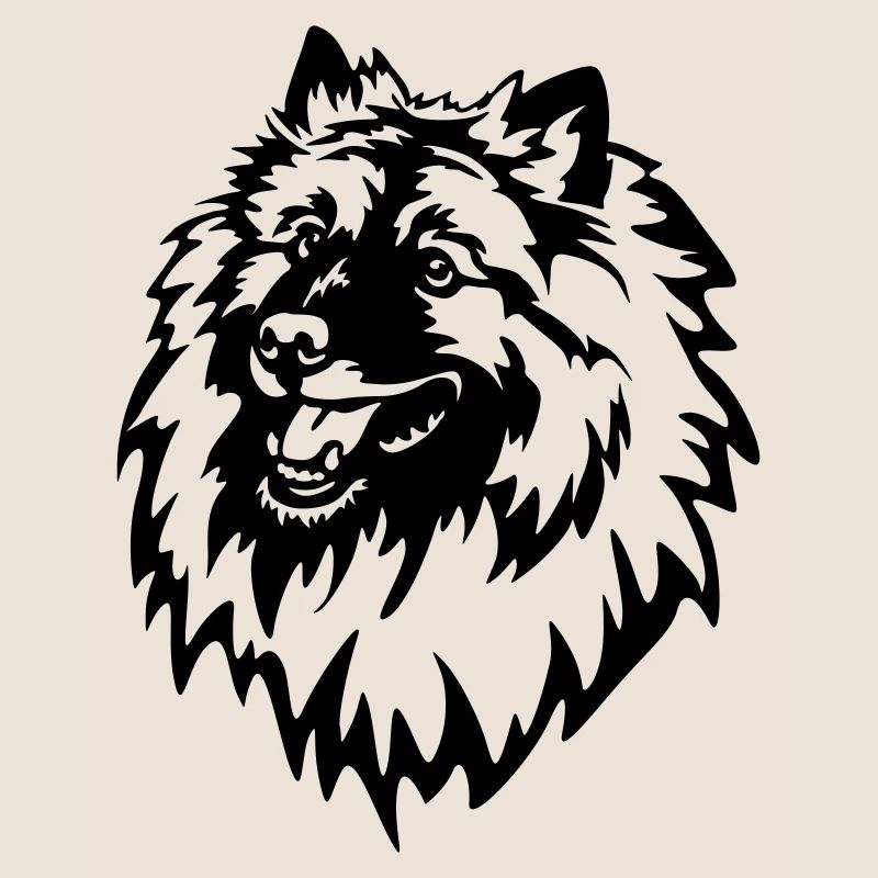 Wolfsspitz Head