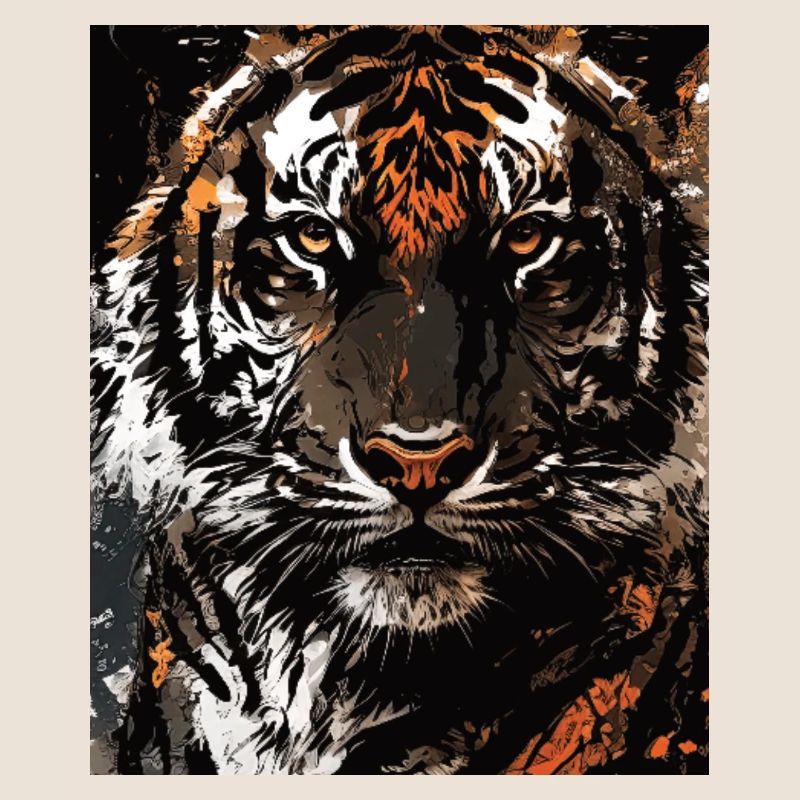 Image de feu du Prisme du Tigre