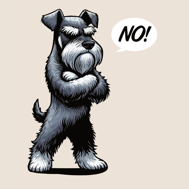 Pas de Schnauzer Schnauzer géant Propriétaire de Schnauzer