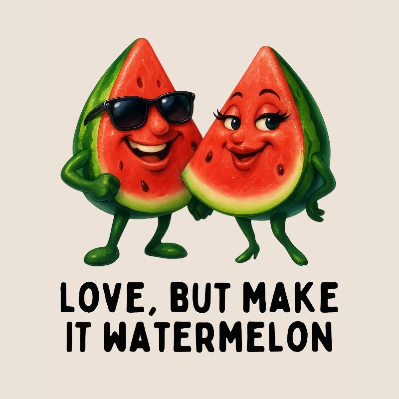 Aime, mais fais que ce soit pastèque