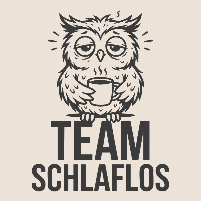 Team Schlaflos – Müde Eule