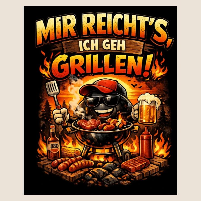 I've had enough, I'm going to have a barbecue