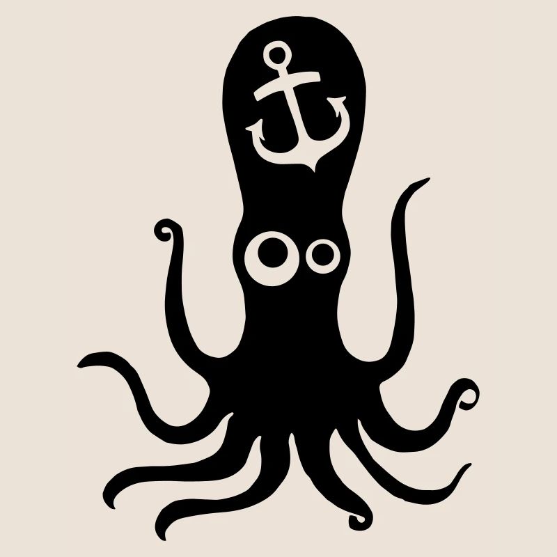 anchor with oktopus