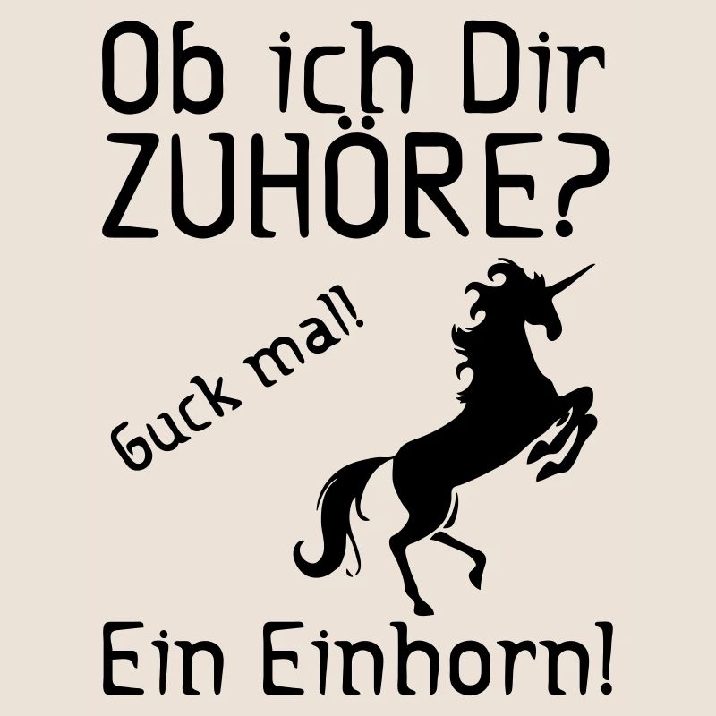 Guck mal! Ein Einhorn! Geschenk