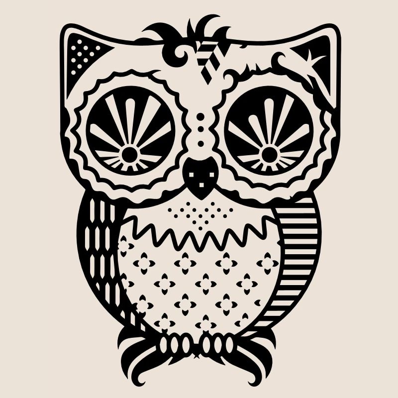 Patchwork owl