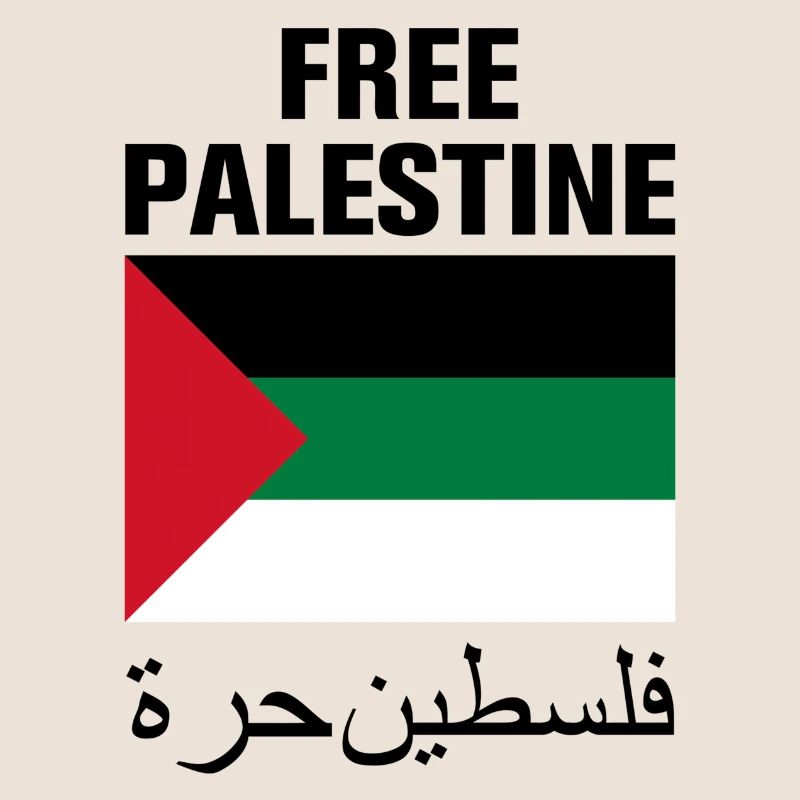 Palestine libre avec le drapeau