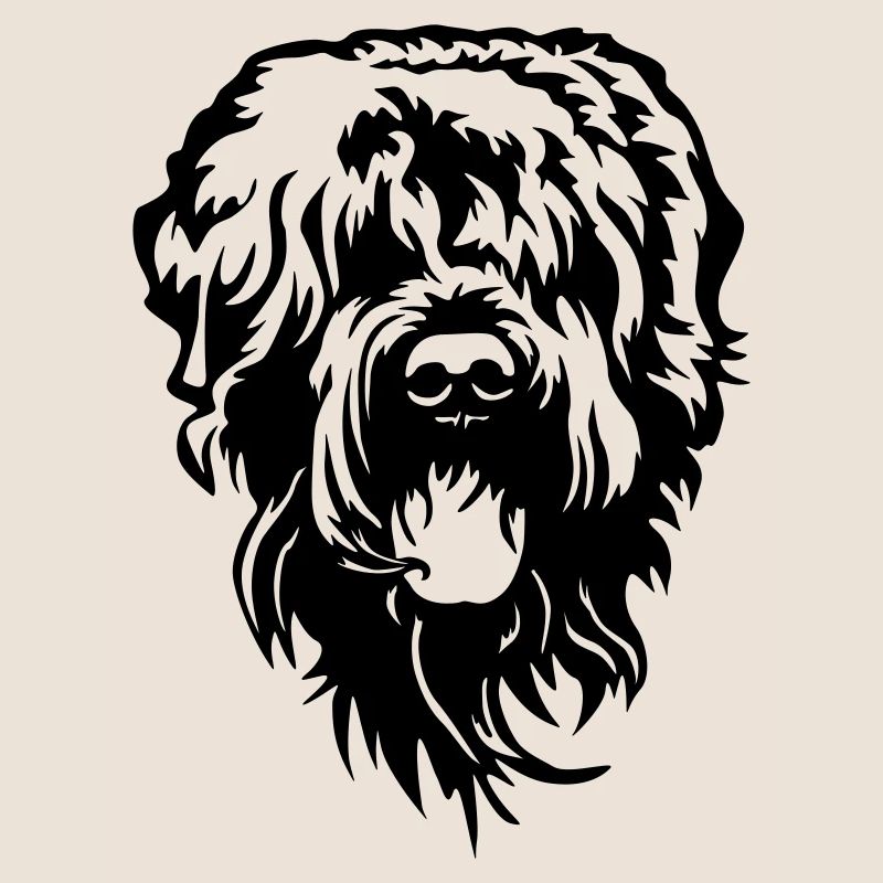 Russischer Terrier Kopf