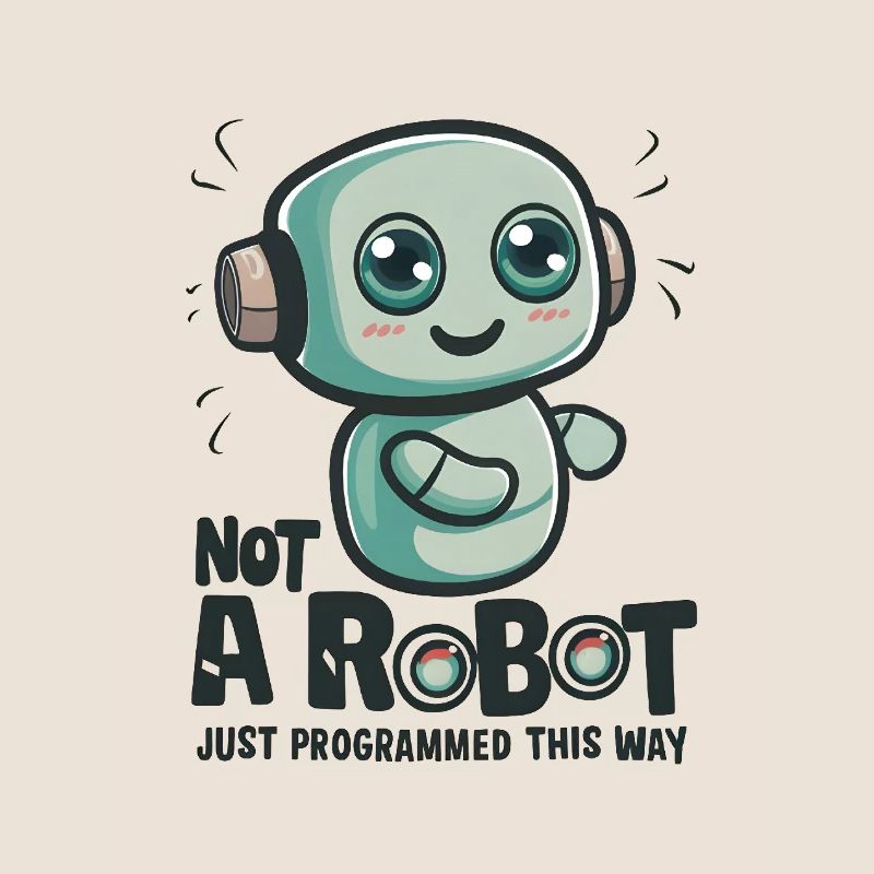 Pas un robot, juste programmé de cette façon