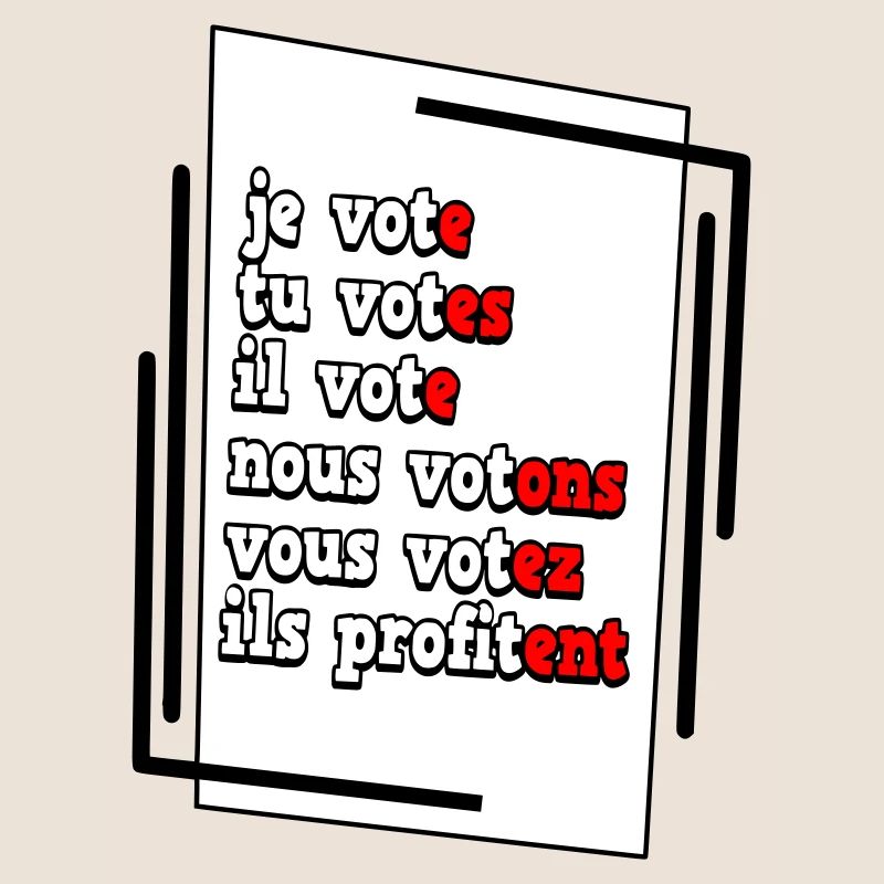 Humorous Electoral Commitment Poster