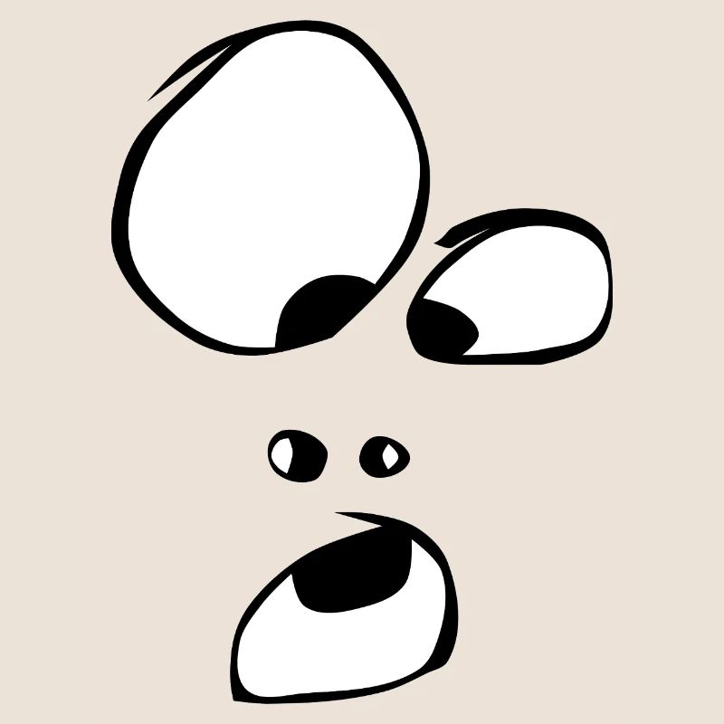 oho ! Gesicht Geist Gespenst Halloween Comic