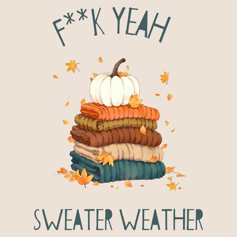 Herbstlicher Pulloverstapel