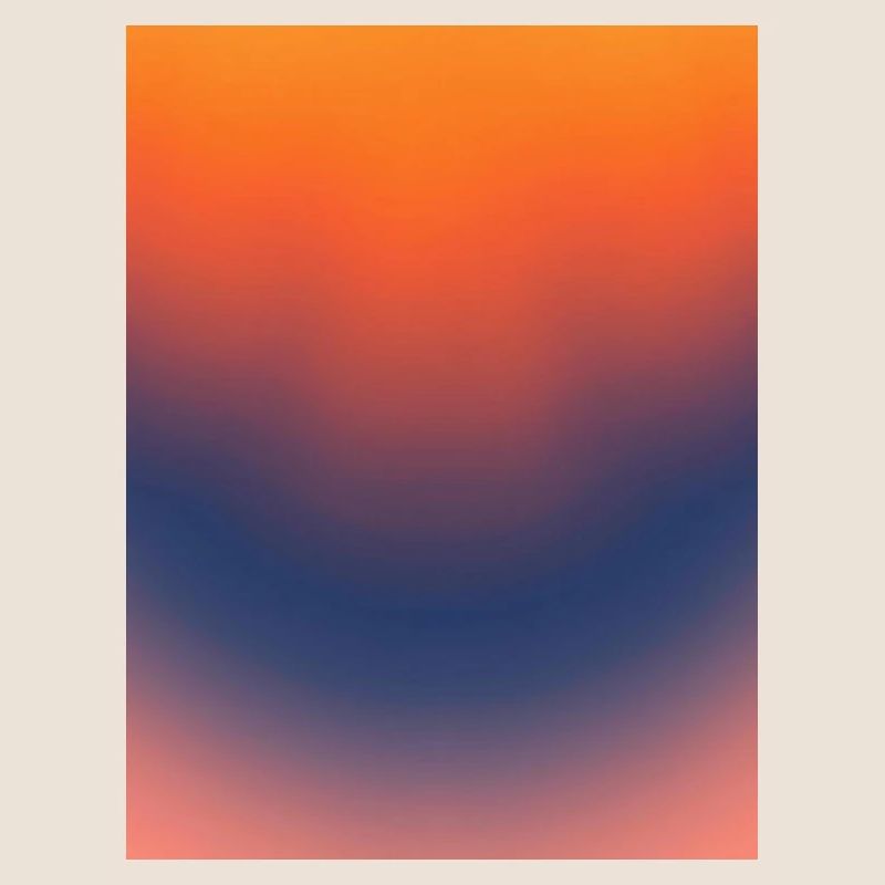 Mitternachts-Glut-Gradient