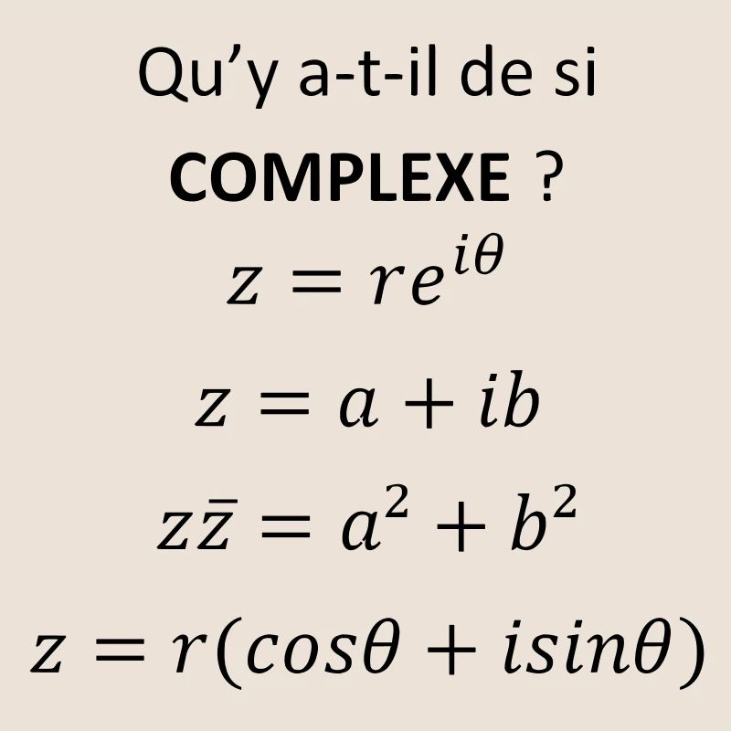 Complex numbers