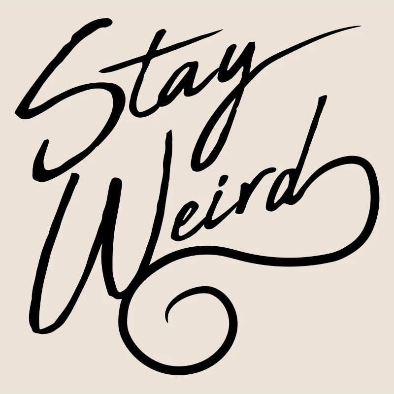 La devise de Weird Sort