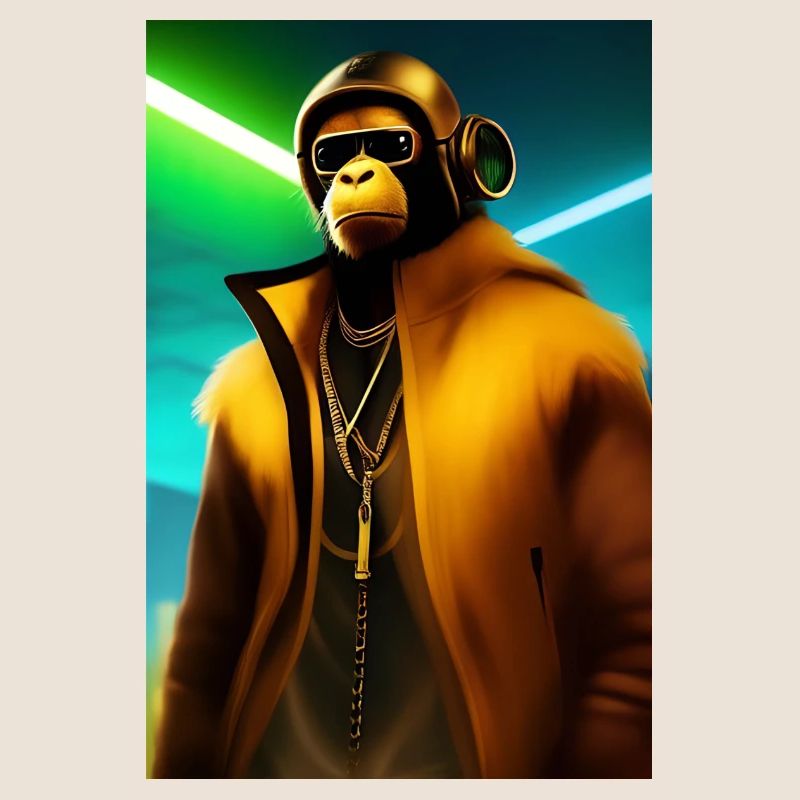 Cool monkey