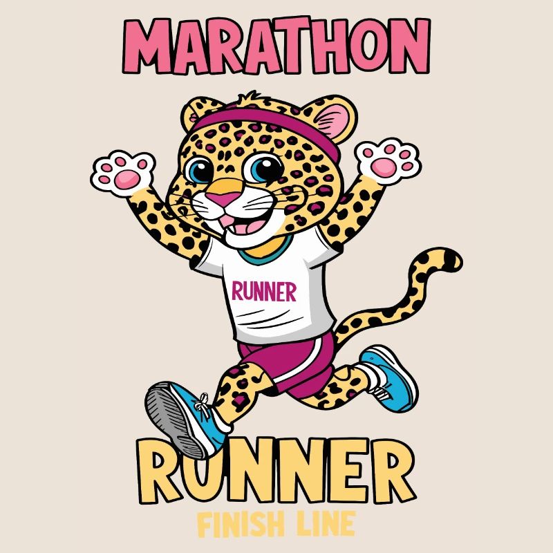 Leopard Marathon Runner