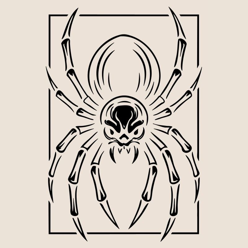 Stylized spider