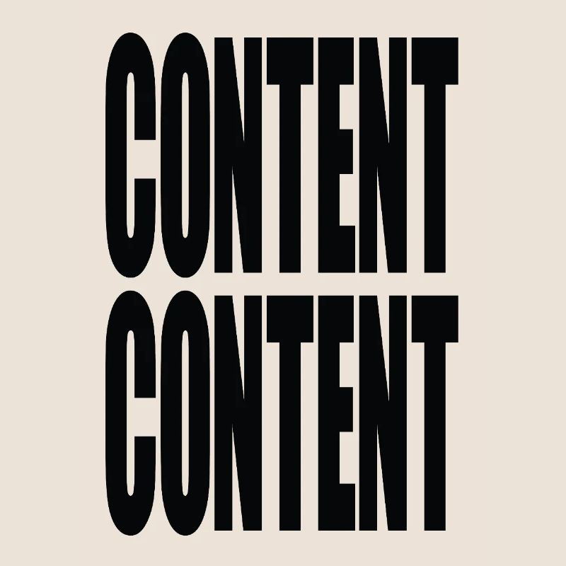 "Content Content" – For Creators, Nerds & Media Men