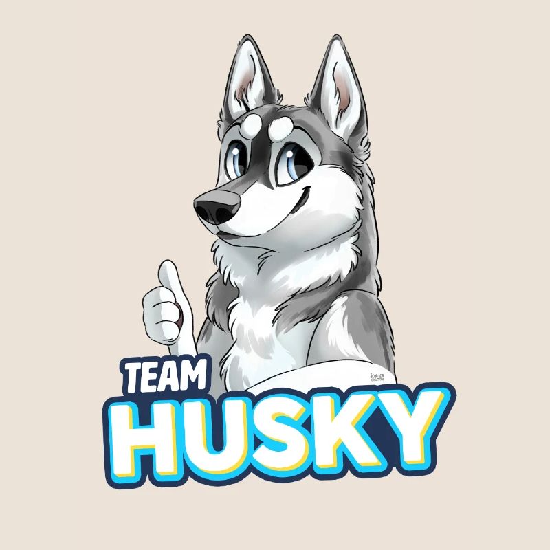 TEAM Husky - Grau