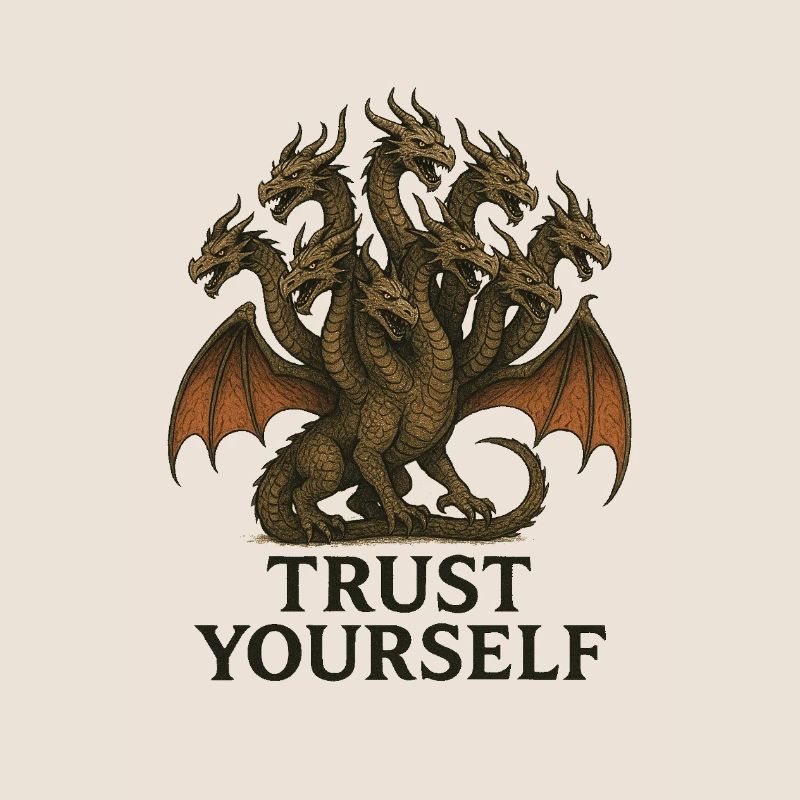 Neunköpfiger Drache: Vertraue dir selbst