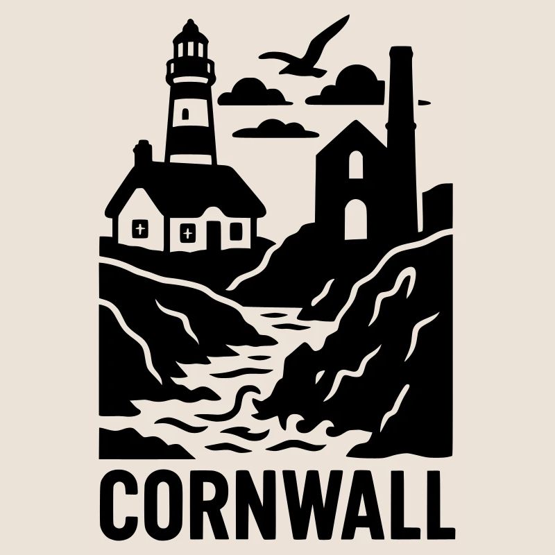 cornwall silhouette
