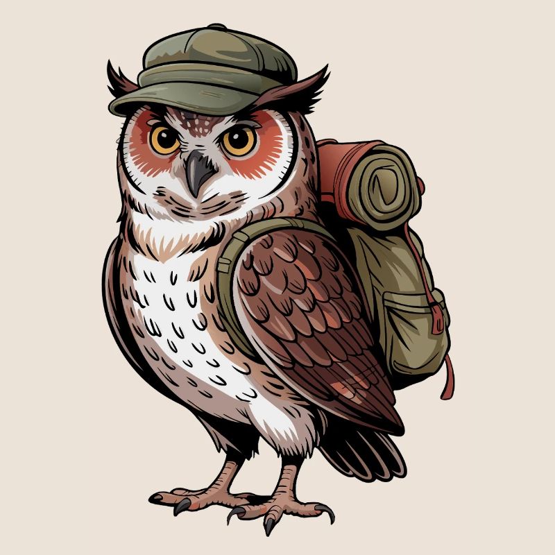Wandernde Eule Abenteuer