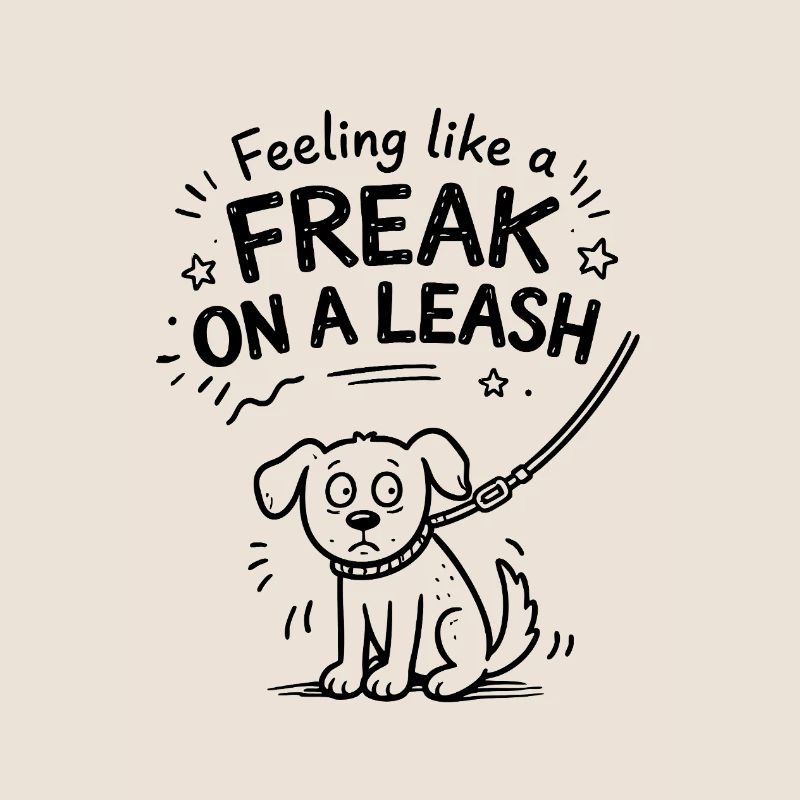 Feeling Like A Freak On A Leash Statement