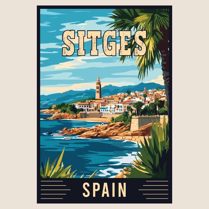 Entdecken Sie den lebendigen Charme von Sitges in Spanien