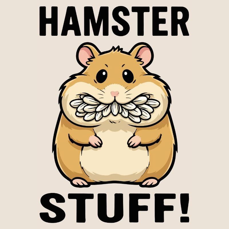 Hamster Stuff Seed Cheeks Rodent