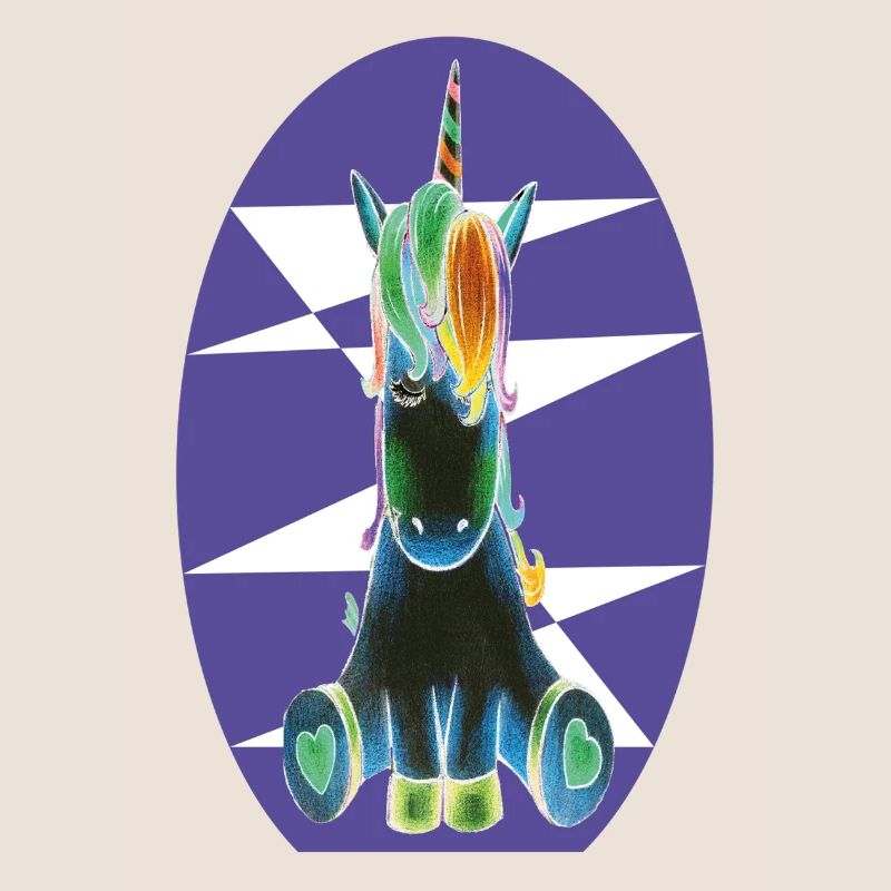 Regenbogen-Einhorn 