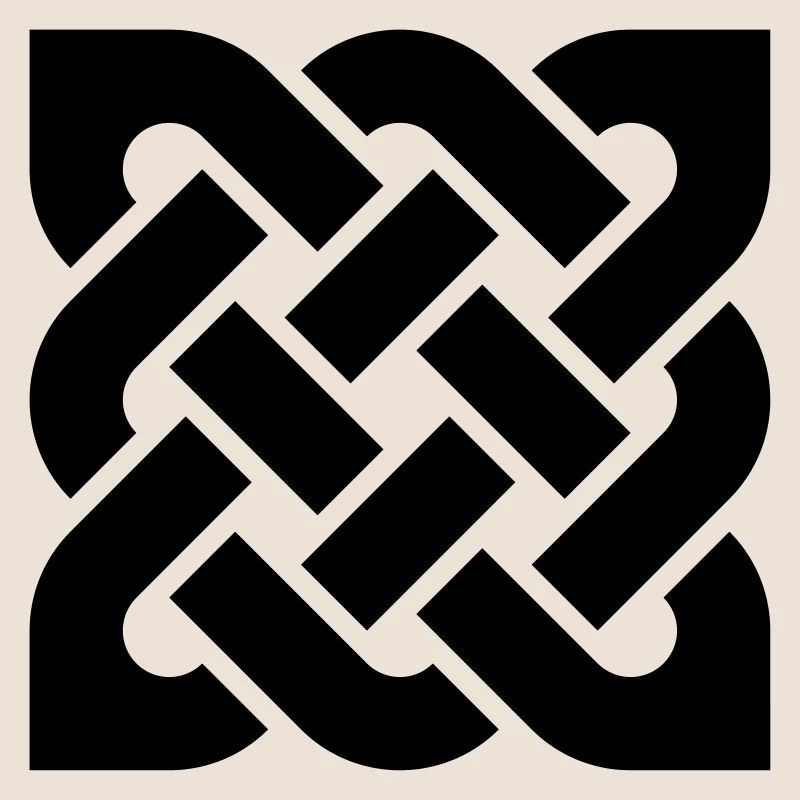 Celtic Square Knot - solid